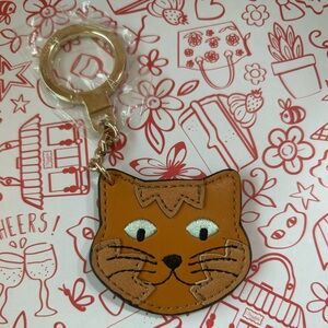 Vendula London Tabby Red Cat keychain/charm